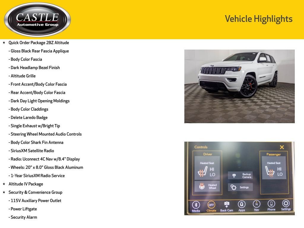 Used 2018 Jeep Grand Cherokee Altitude image 8