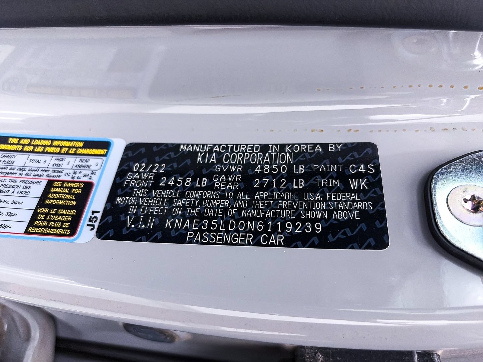 Used 2022 Kia Stinger GT-Line RWD image 36