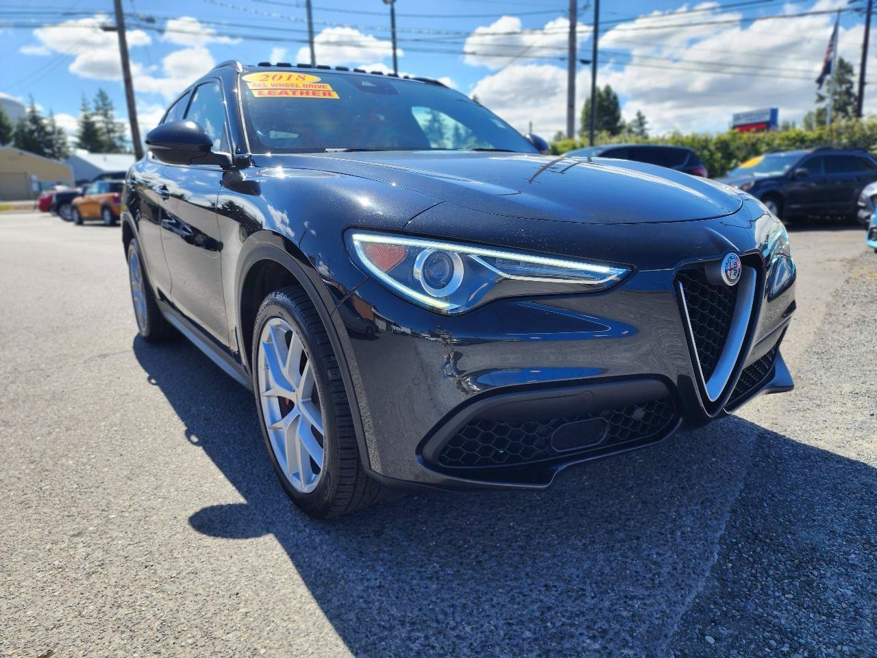 Used 2018 Alfa Romeo Stelvio Ti Sport AWD/4WD image 3