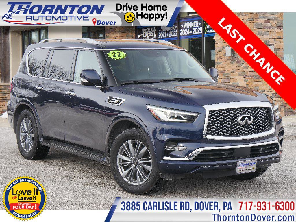 Used 2022 INFINITI QX80 Luxe w/ Cargo Package image 1