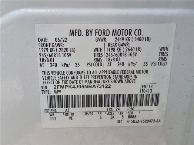 Used 2022 Ford Edge SEL AWD/4WD image 19