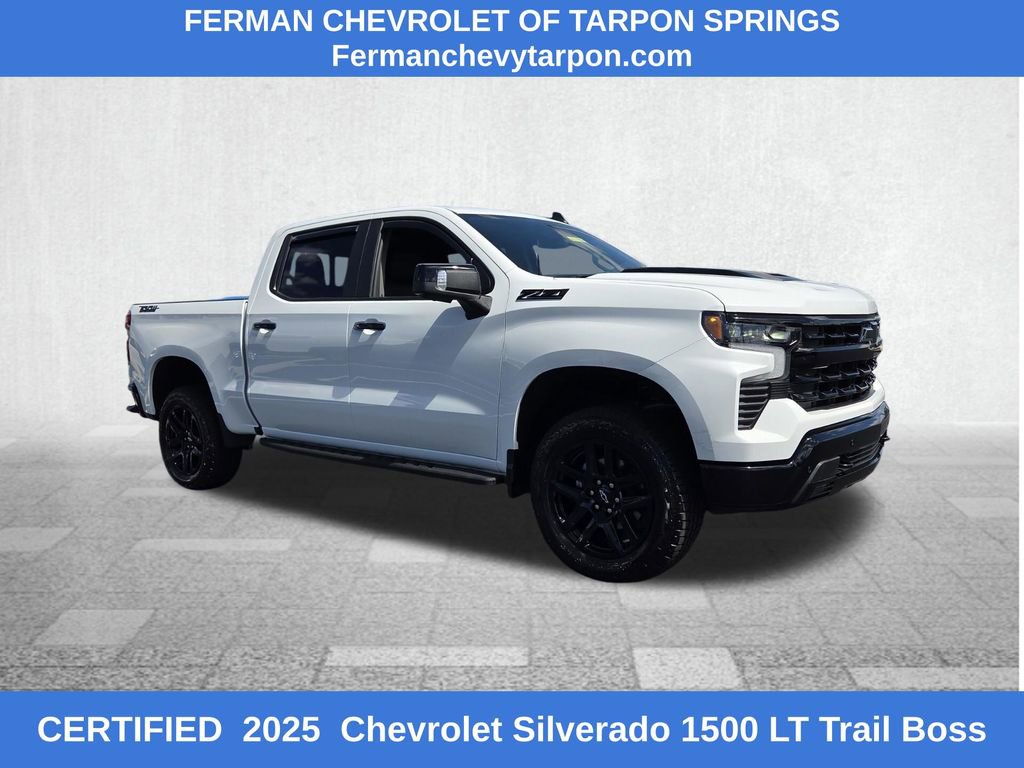 Certified 2025 Chevrolet Silverado 1500 LT Trail Boss w/ Convenience Package II AWD/4WD image 1