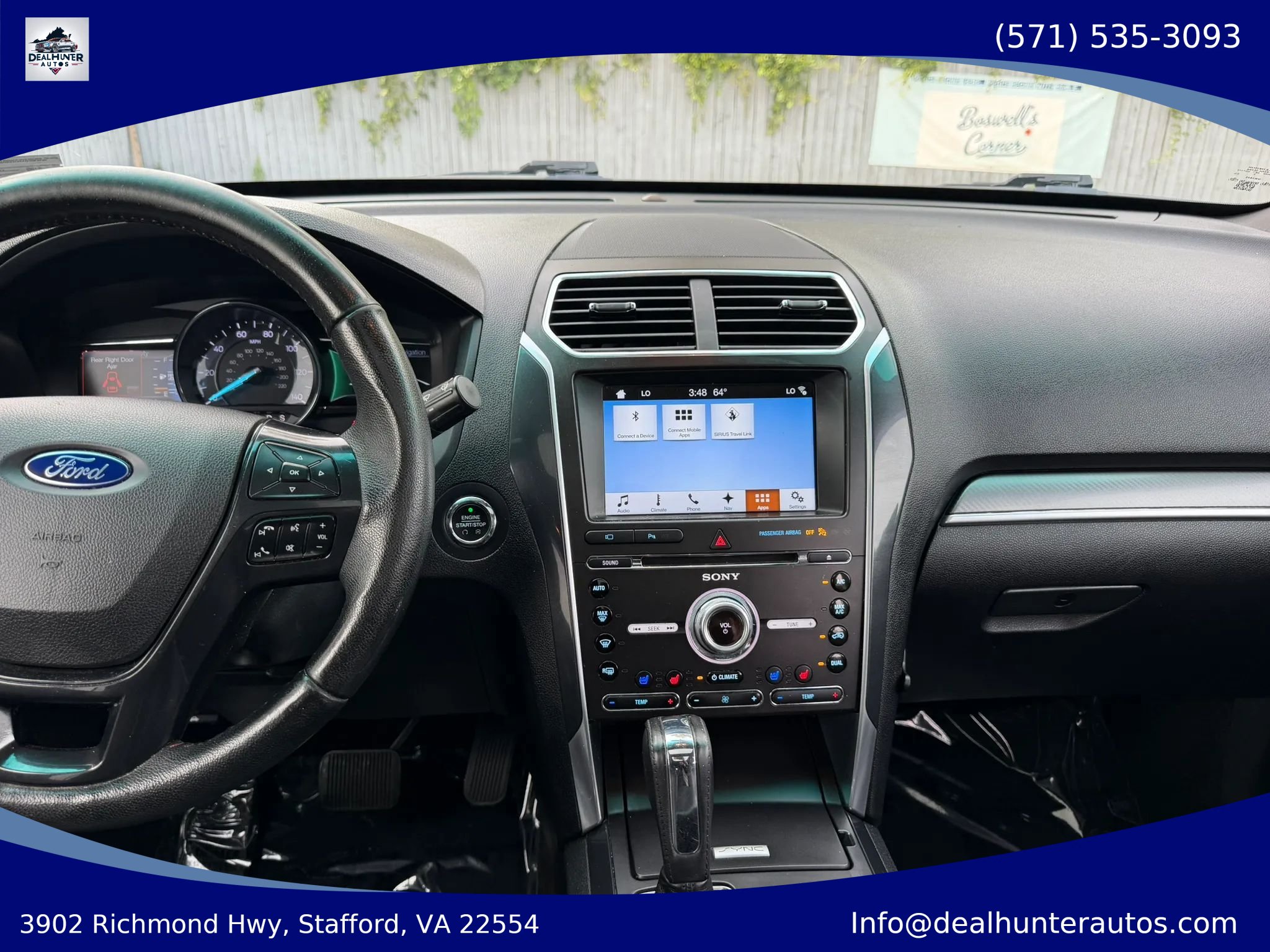 Used 2017 Ford Explorer Sport w/ Equipment Group 401A AWD/4WD image 31