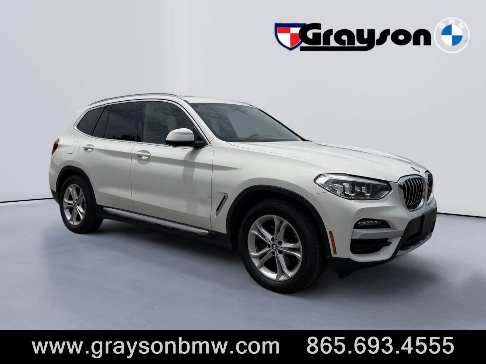 Used 2020 BMW X3 xDrive30i w/ Convenience Package