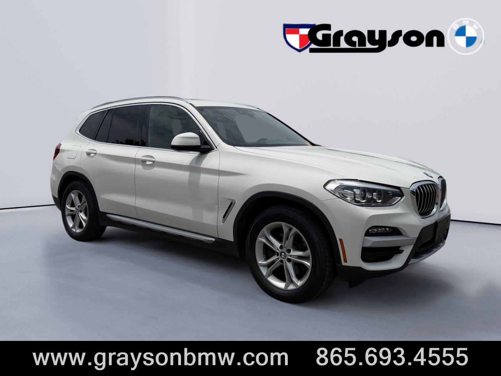 Used 2020 BMW X3 xDrive30i w/ Convenience Package