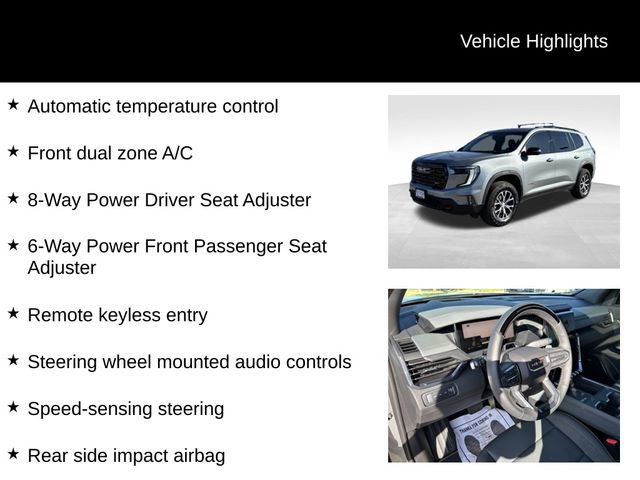 Certified 2024 GMC Acadia AT4 w/ Super Cruise Package AWD/4WD image 15