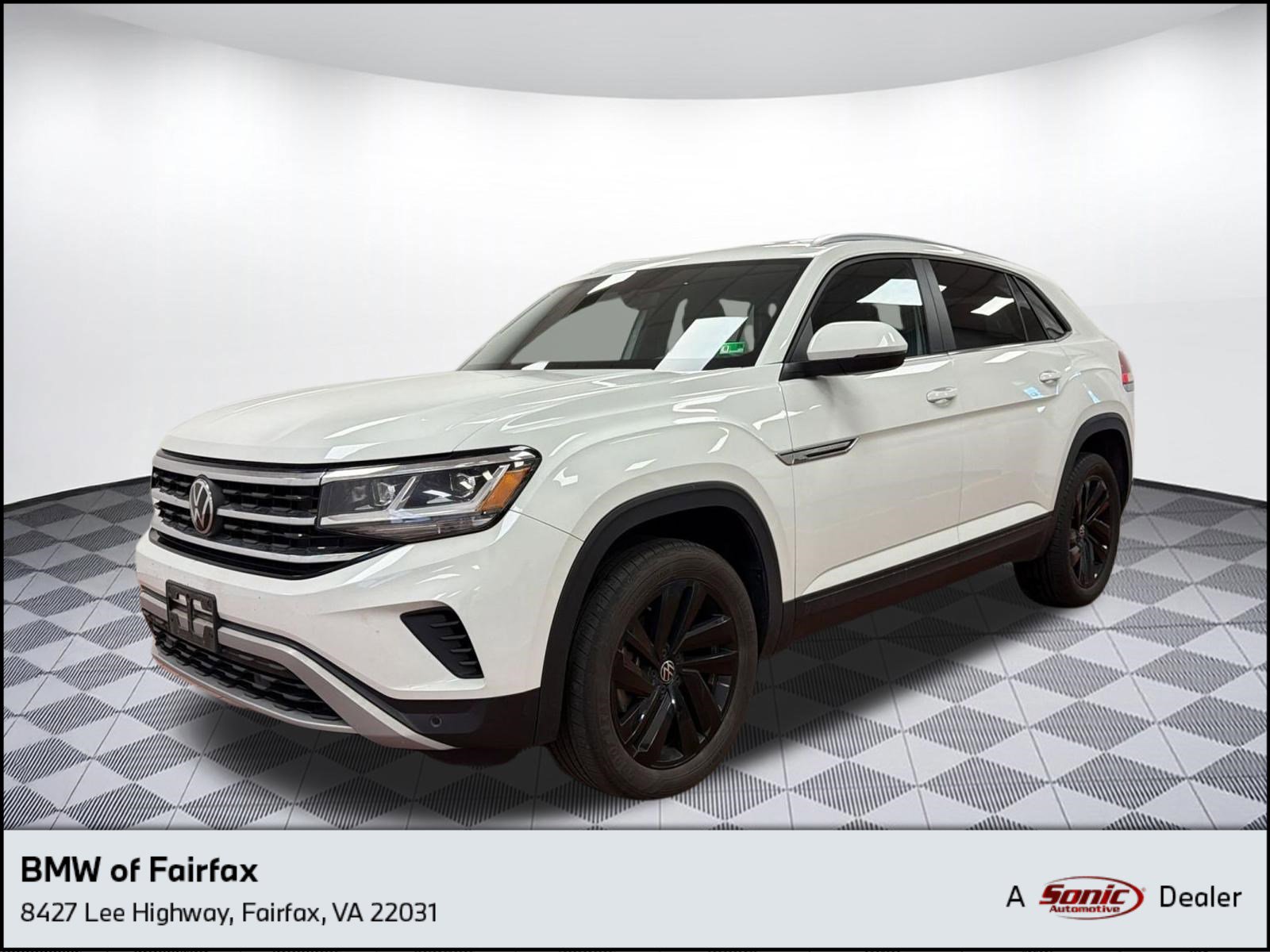 Used 2023 Volkswagen Atlas Cross Sport SE w/ Black Wheel Package image 1