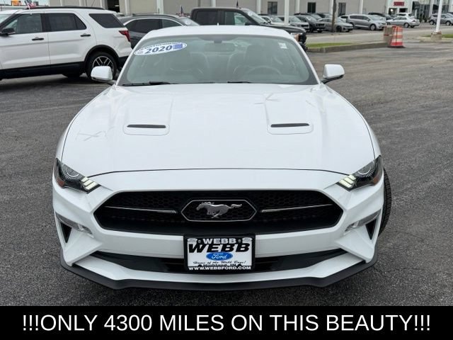 Used 2020 Ford Mustang Premium w/ Pony Package RWD image 3