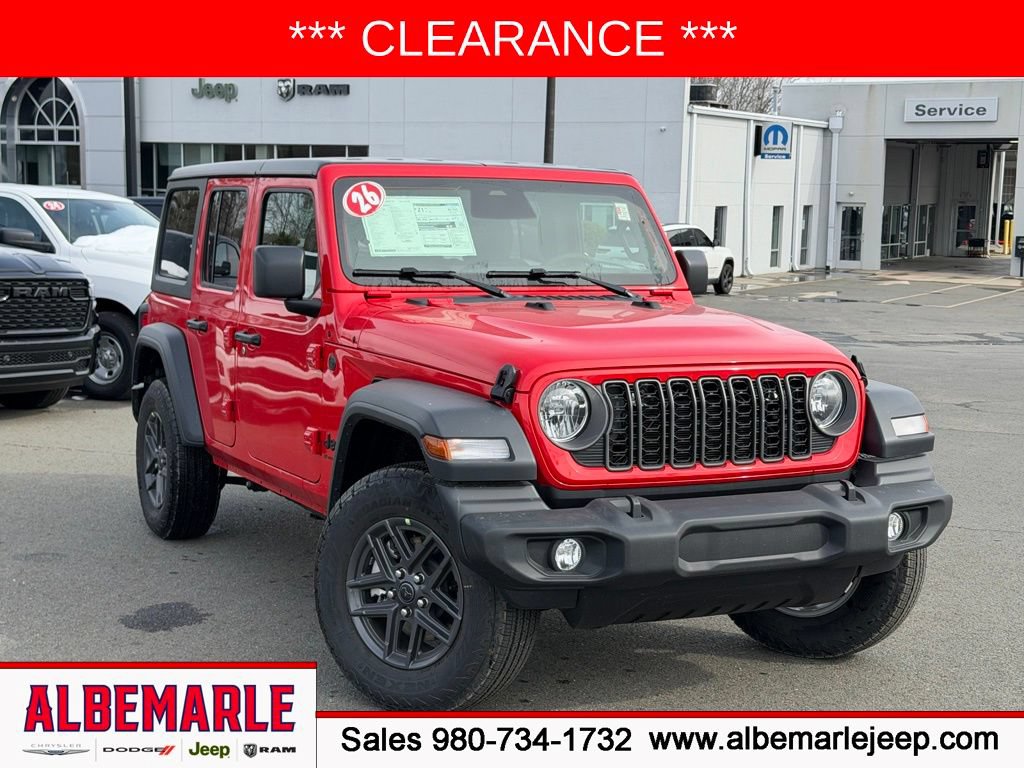Used 2026 Jeep Wrangler Unlimited Sport