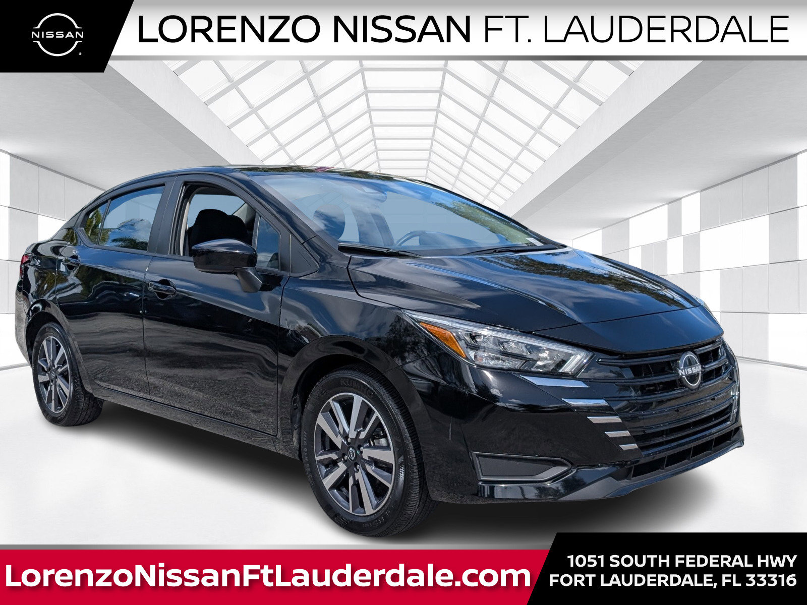 Certified 2025 Nissan Versa SV FWD image 1