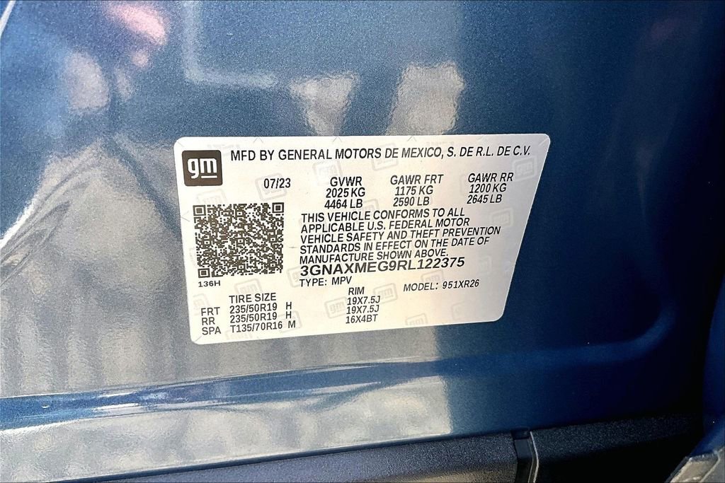 Used 2024 Chevrolet Equinox RS w/ LPO, Floor Liner Package image 35