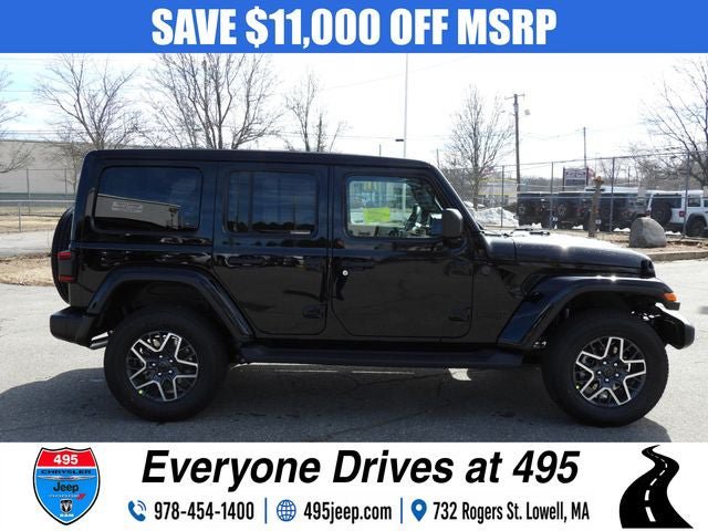 New 2025 Jeep Wrangler Unlimited Sahara w/ Technology Group AWD/4WD image 6