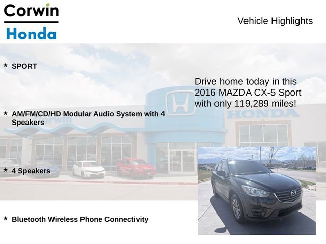 Used 2016 MAZDA CX-5 Sport FWD image 6