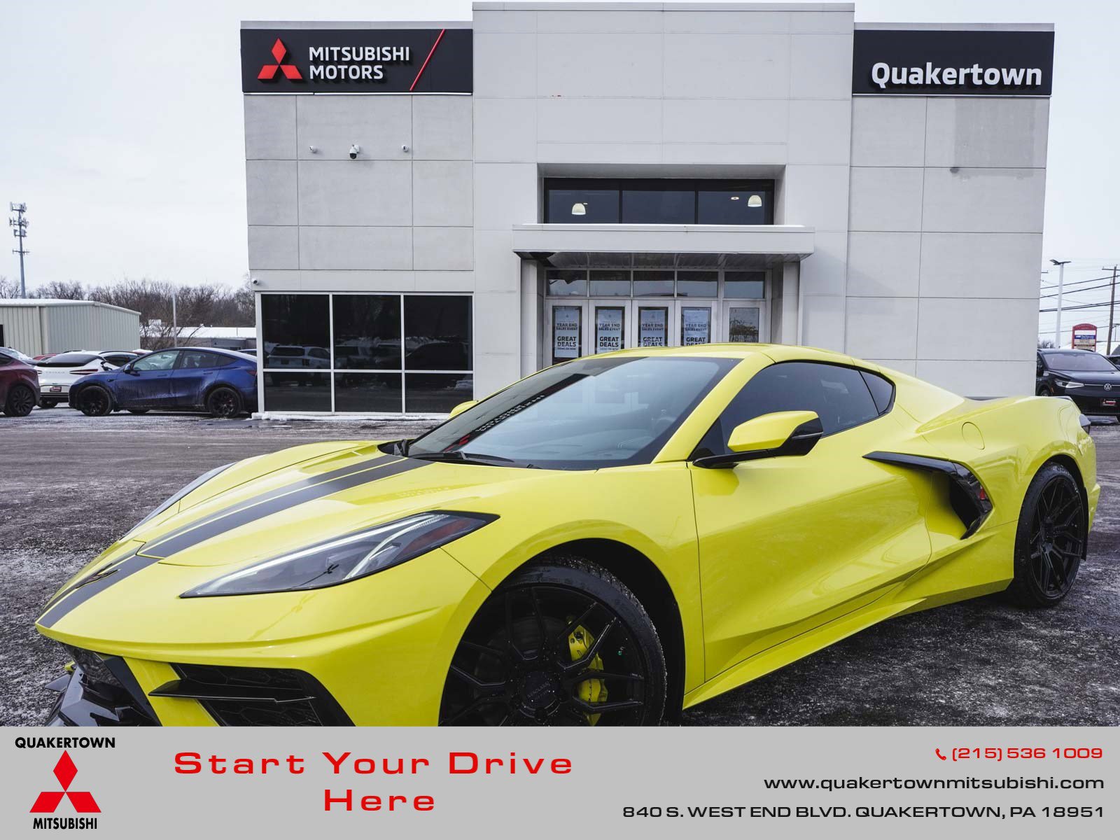 Used 2023 Chevrolet Corvette Stingray Premium Cpe w/ 3LT image 1