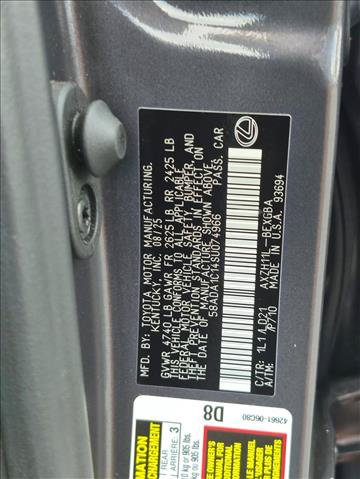 Certified 2025 Lexus ES 300h w/ Premium Package FWD image 25