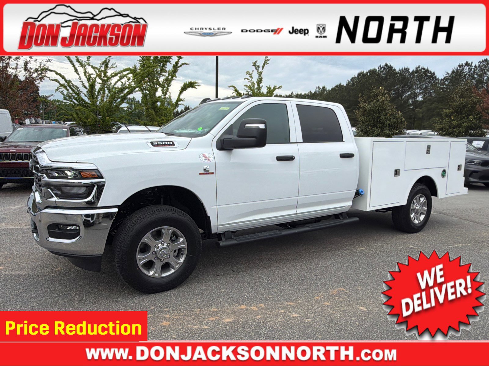 New 2026 RAM 3500 Tradesman w/ Chrome Appearance Group A