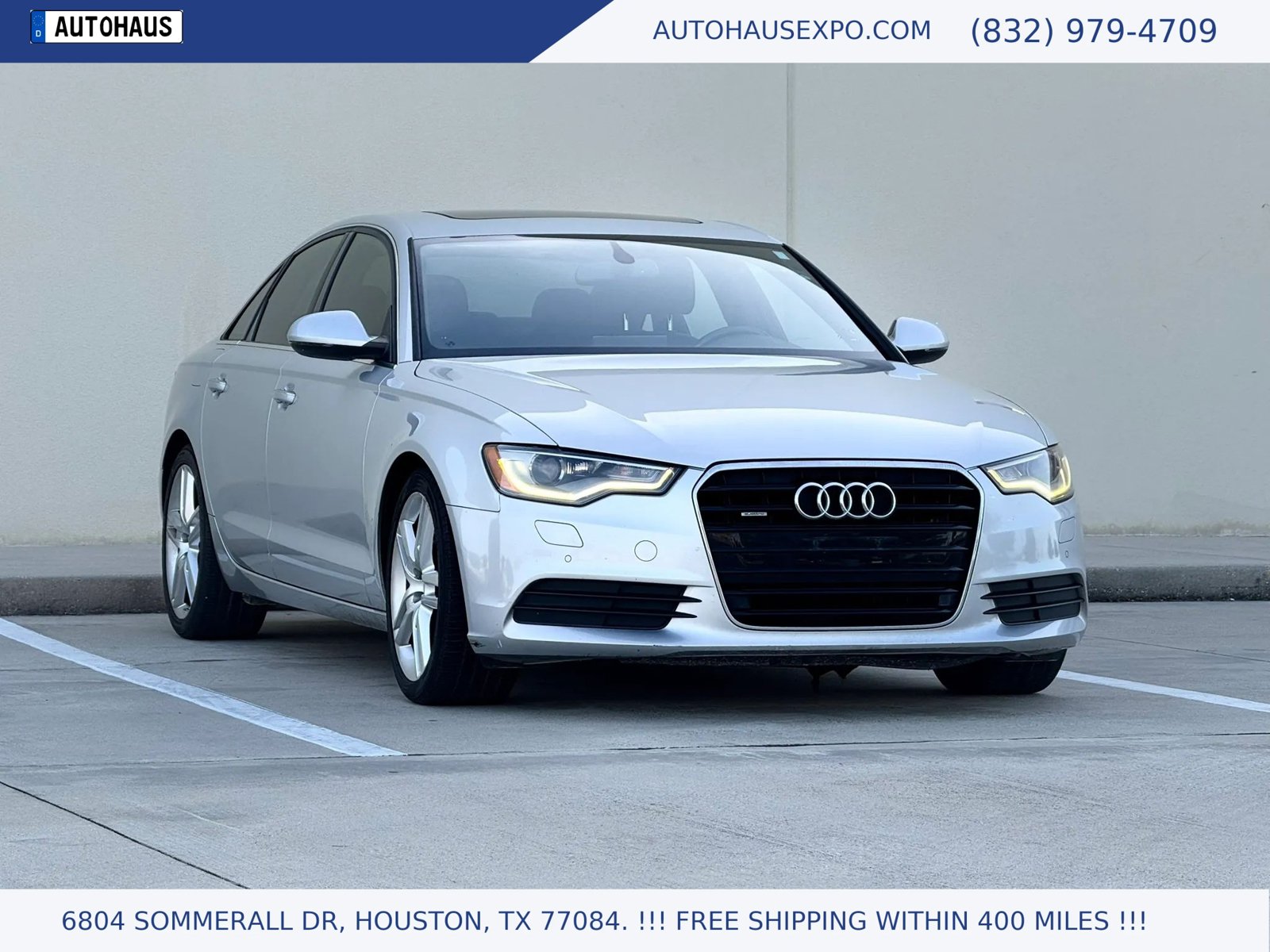 Used 2015 Audi A6 2.0T Premium Plus w/ Premium Plus Package AWD/4WD image 1