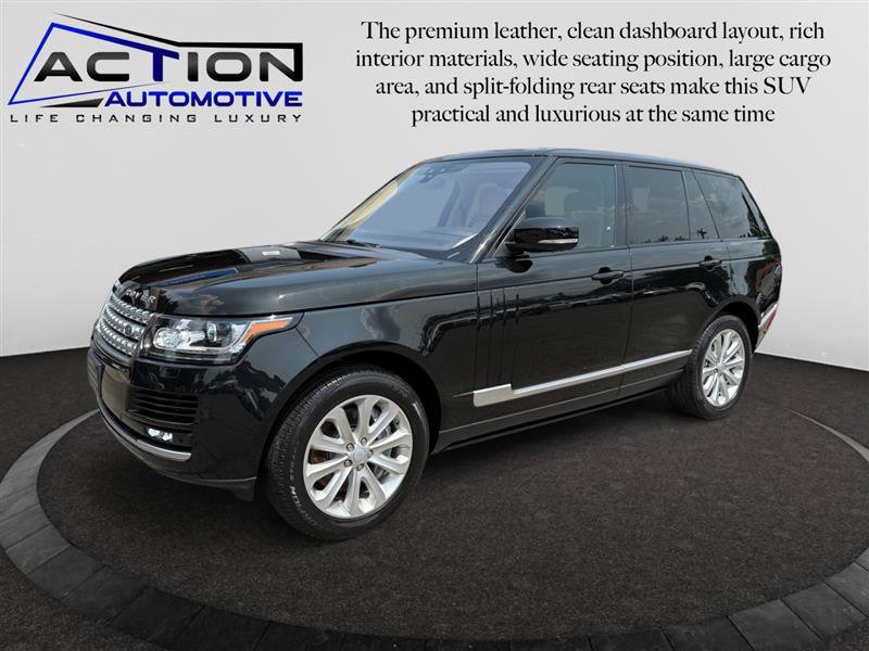 Used 2017 Land Rover Range Rover HSE AWD/4WD image 4