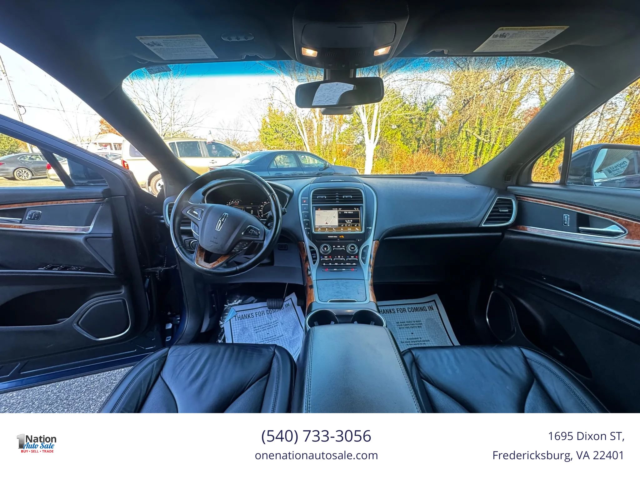 Used 2017 Lincoln MKX Select w/ Select Plus Package AWD/4WD image 9