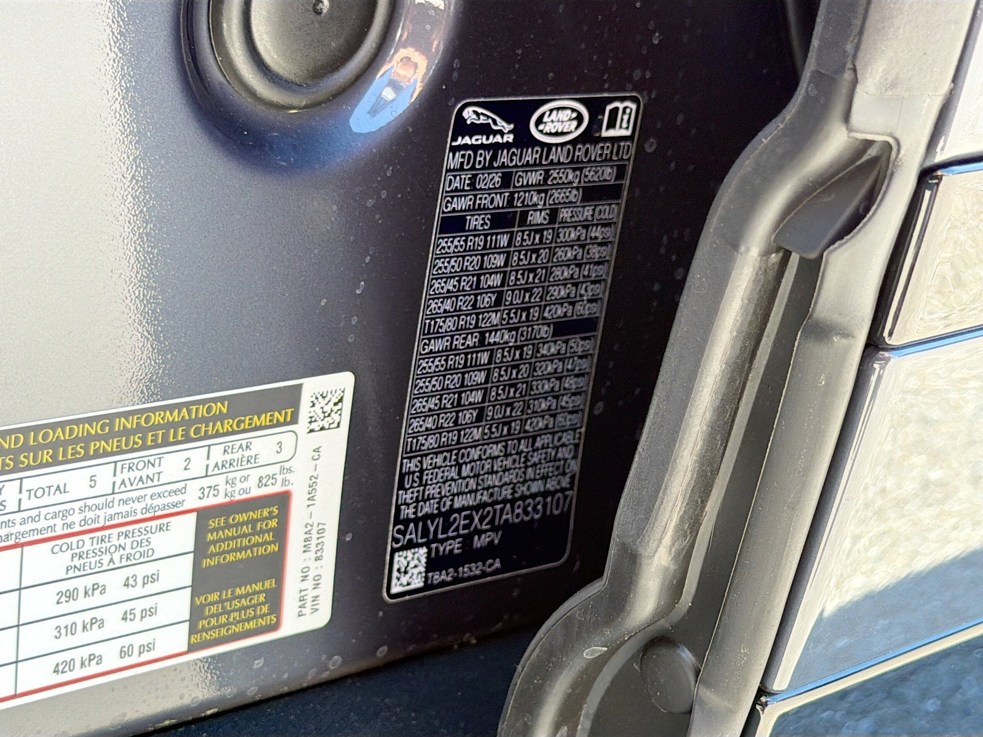 New 2026 Land Rover Range Rover Velar Dynamic SE image 42