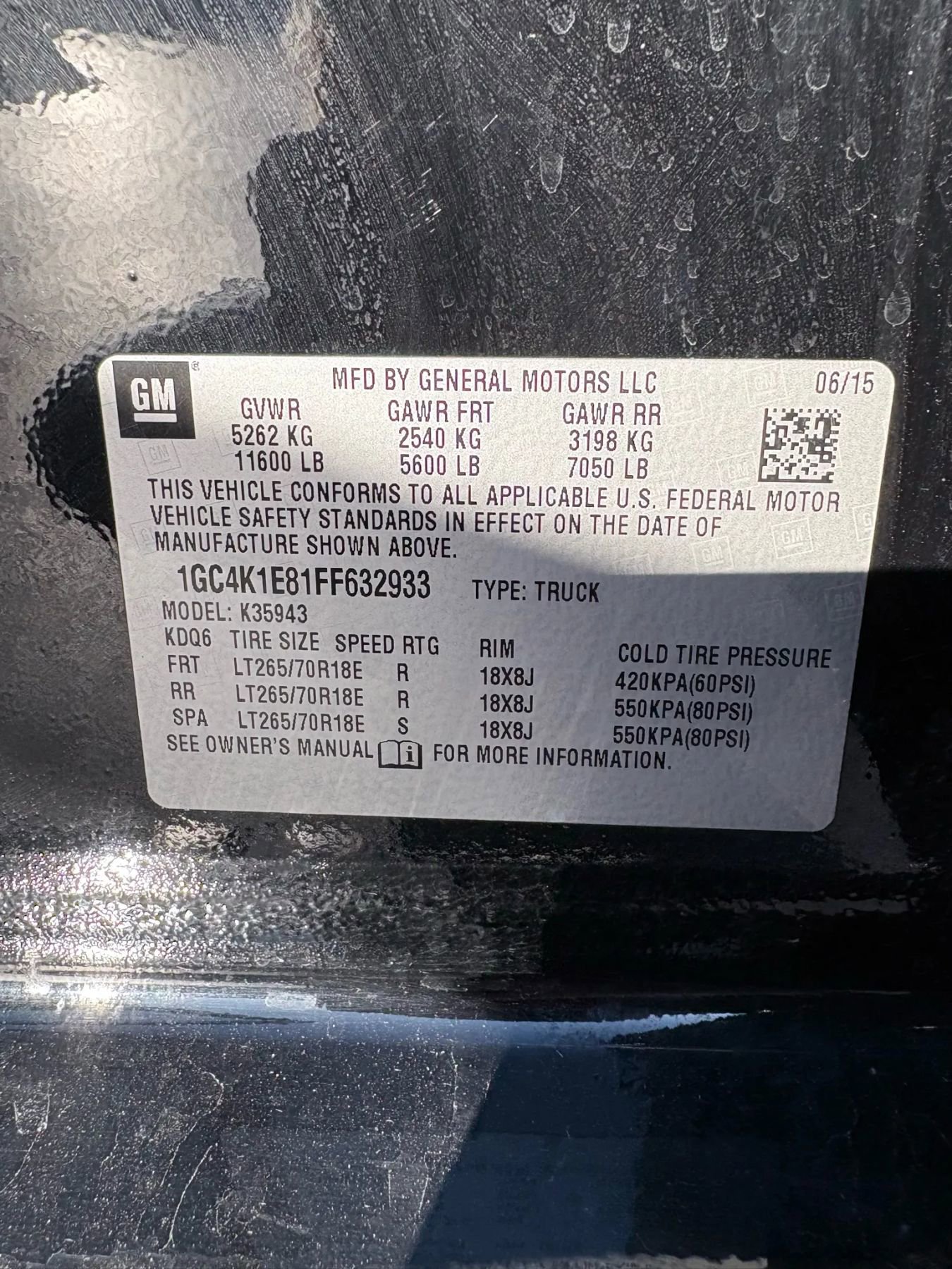 Used 2015 Chevrolet Silverado 3500 High Country w/ Duramax Plus Package image 34