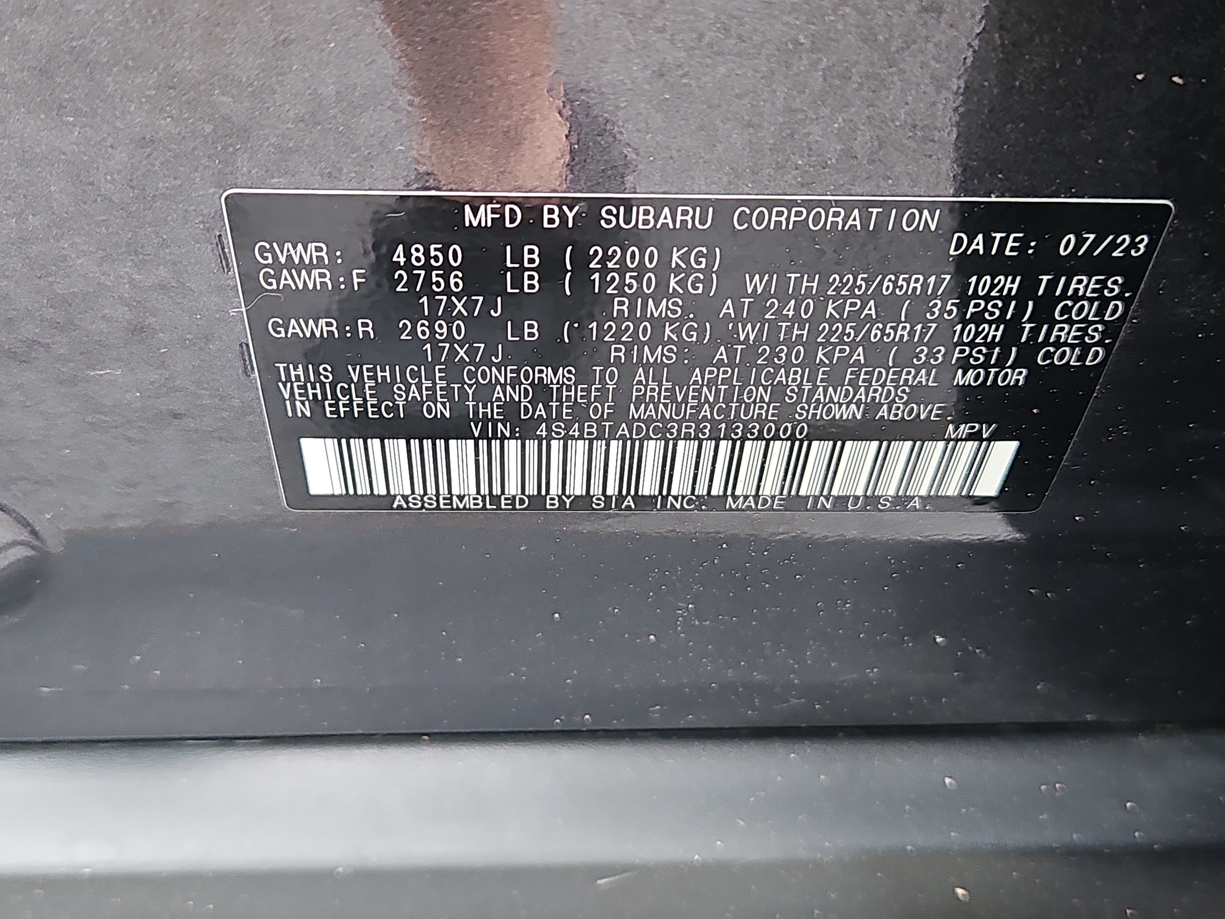 Certified 2024 Subaru Outback Premium AWD/4WD image 7
