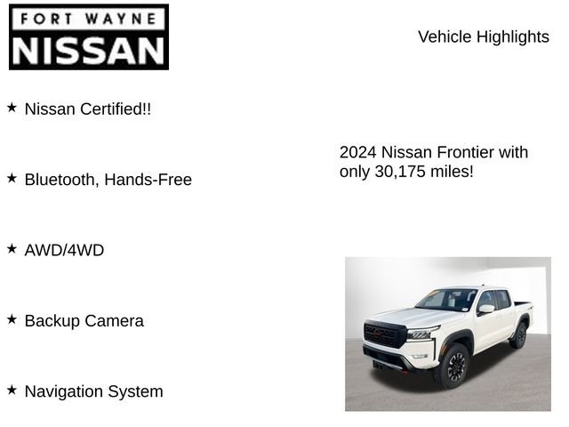 Certified 2024 Nissan Frontier PRO-4X image 7