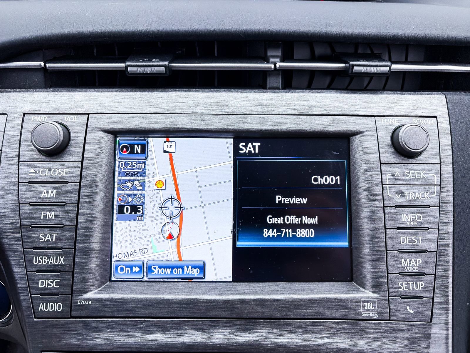 Used 2015 Toyota Prius Five w/ Advanced Technology Package FWD image 4