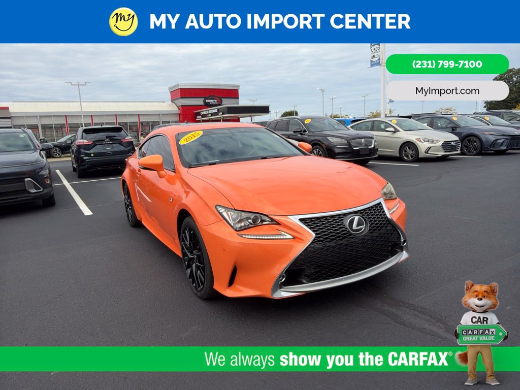 Used 2015 Lexus RC 350 AWD w/ Navigation System Package