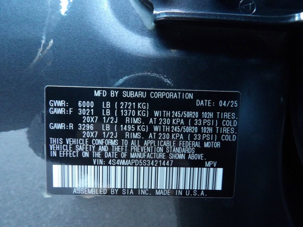 Used 2025 Subaru Ascent Limited w/ Popular Package #2 image 36