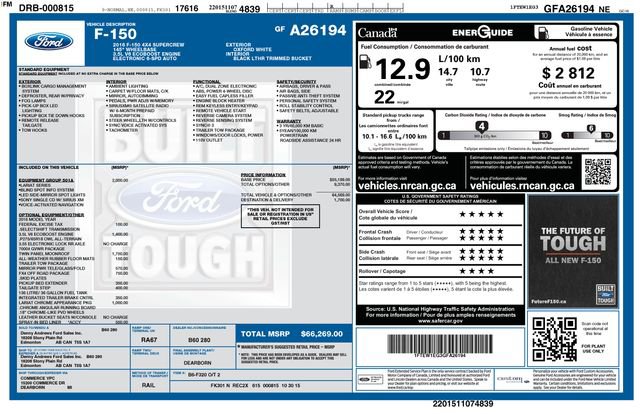 Used 2016 Ford F150 Lariat w/ Equipment Group 501A Mid image 42