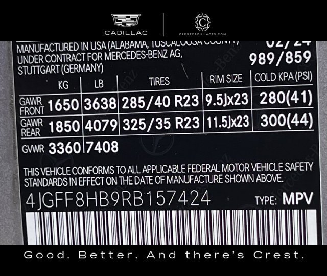 Used 2024 Mercedes-Benz Maybach GLS 600 4MATIC image 27