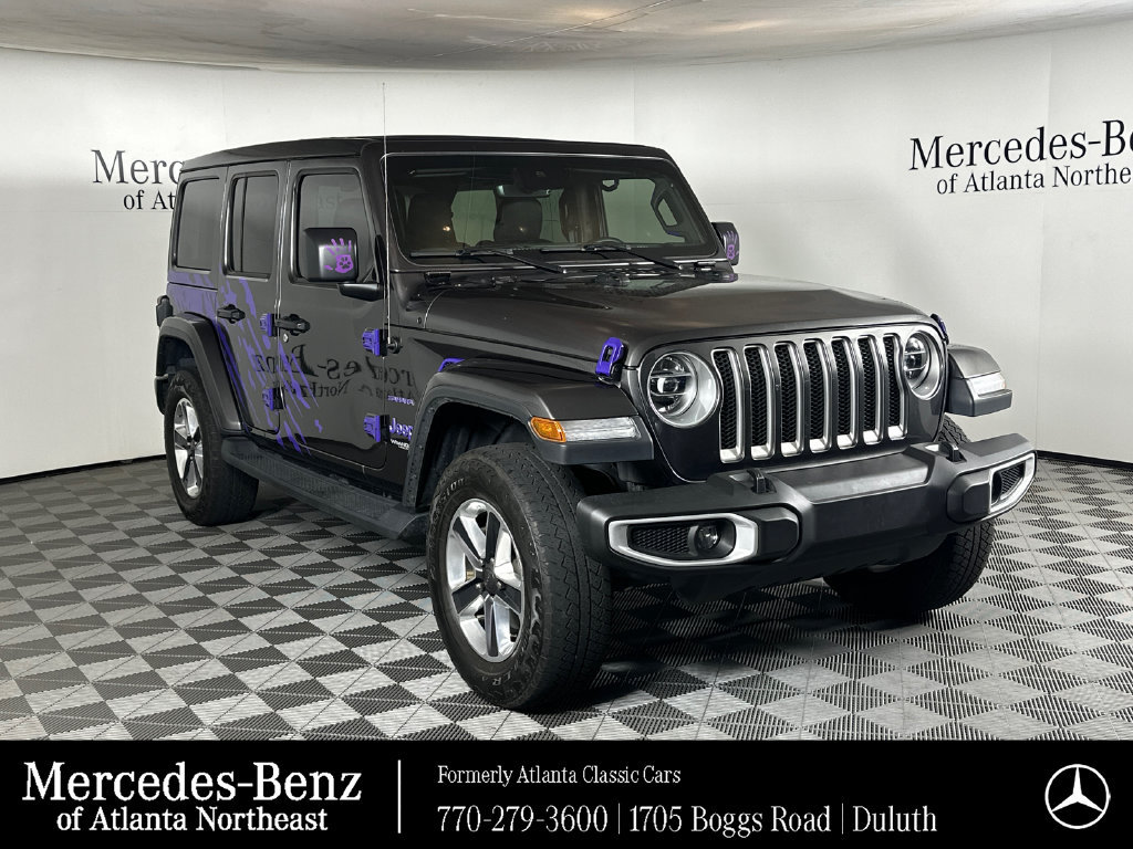 Used 2019 Jeep Wrangler Unlimited Sahara AWD/4WD image 1