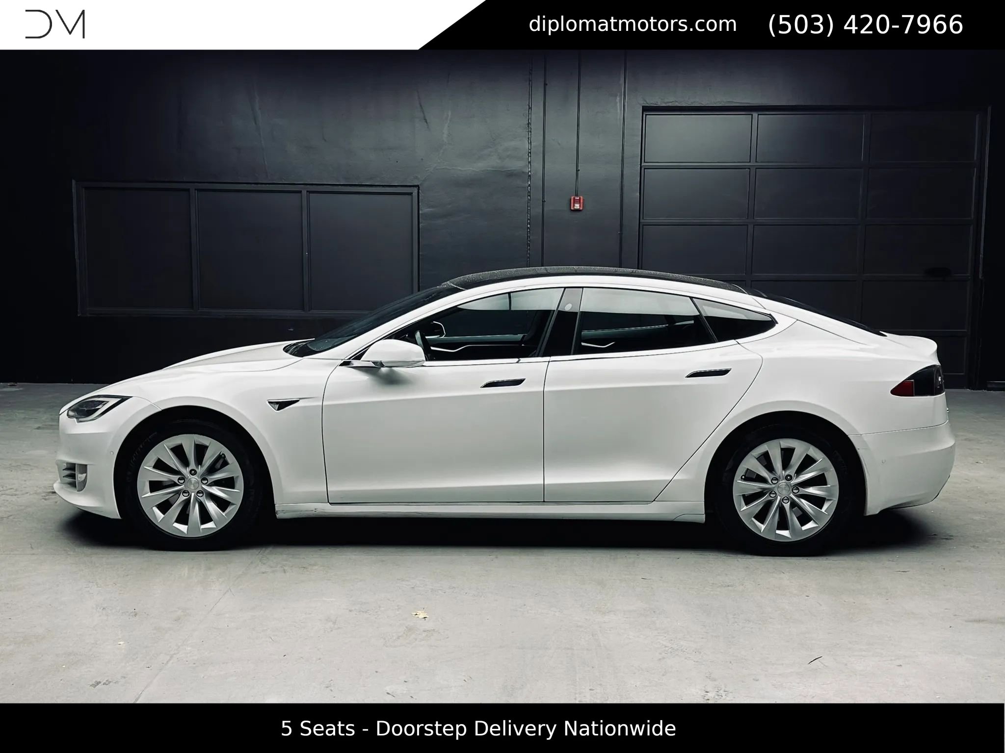 Used 2017 Tesla Model S 75D AWD/4WD image 4