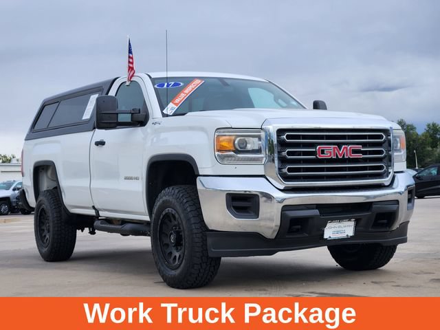Used 2017 GMC Sierra 2500 4x4 Regular Cab w/ Snow Plow Prep Package image 4