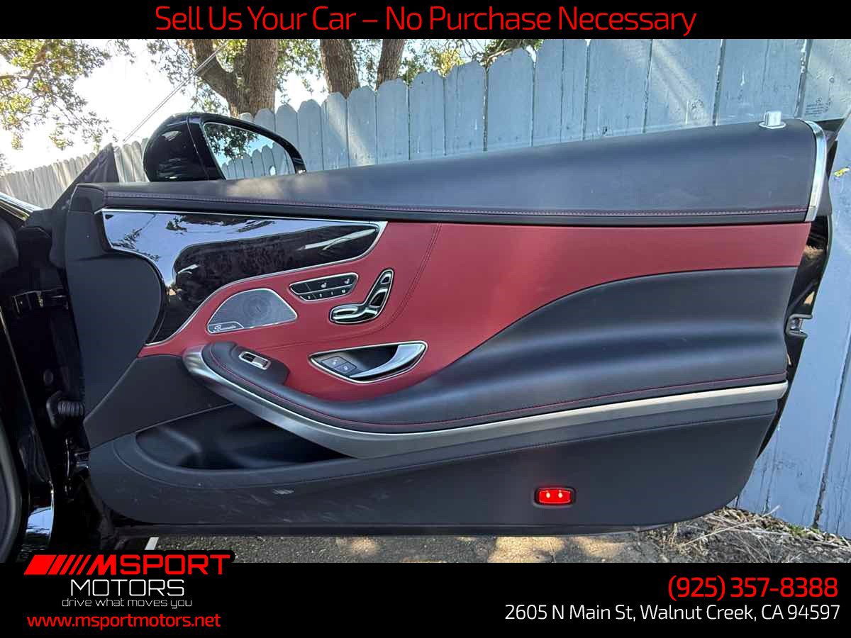 Used 2016 Mercedes-Benz S 550 4MATIC Coupe image 34