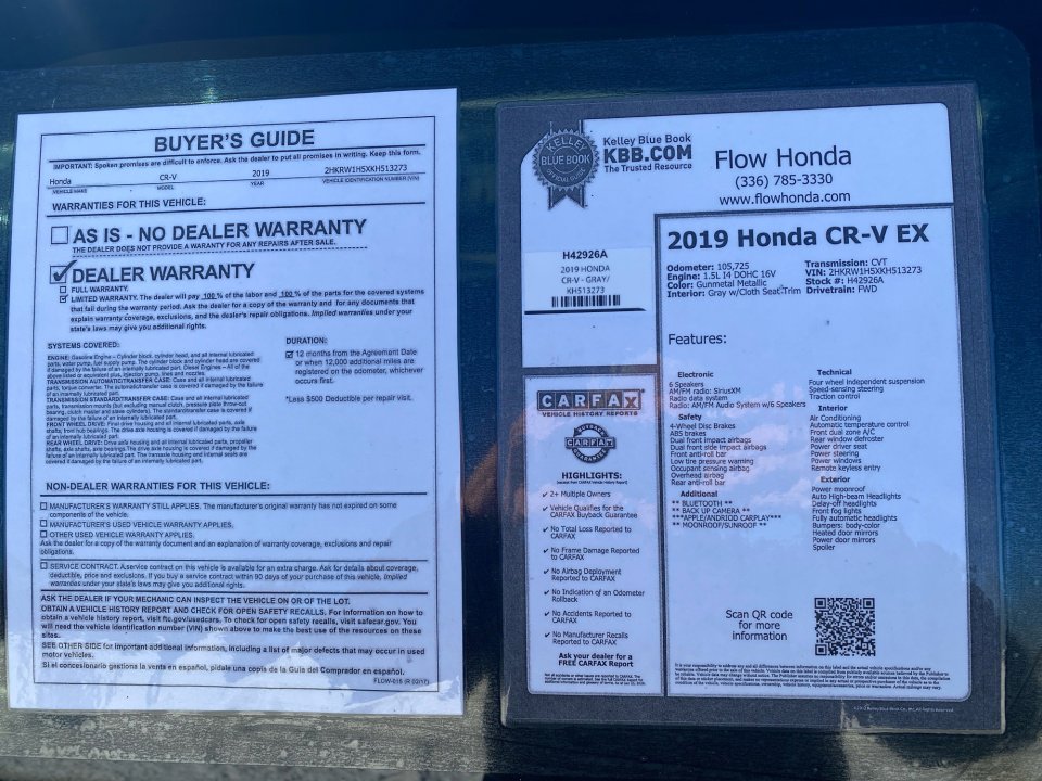 Used 2019 Honda CR-V EX image 37