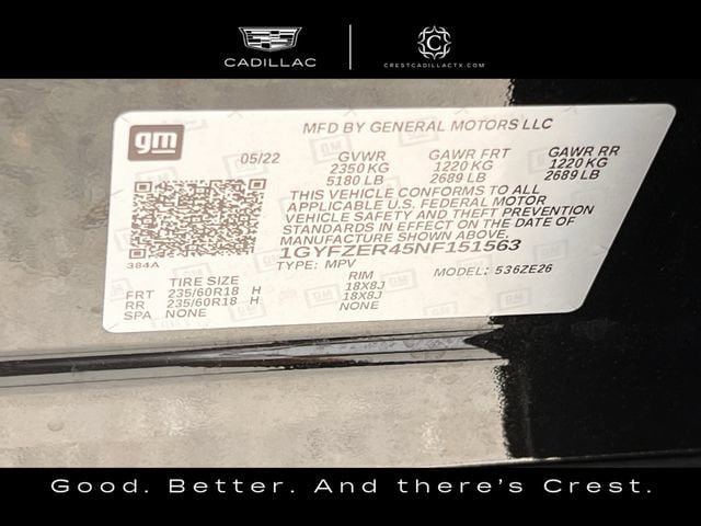 Certified 2022 Cadillac XT4 Sport w/ Comfort Package FWD image 33