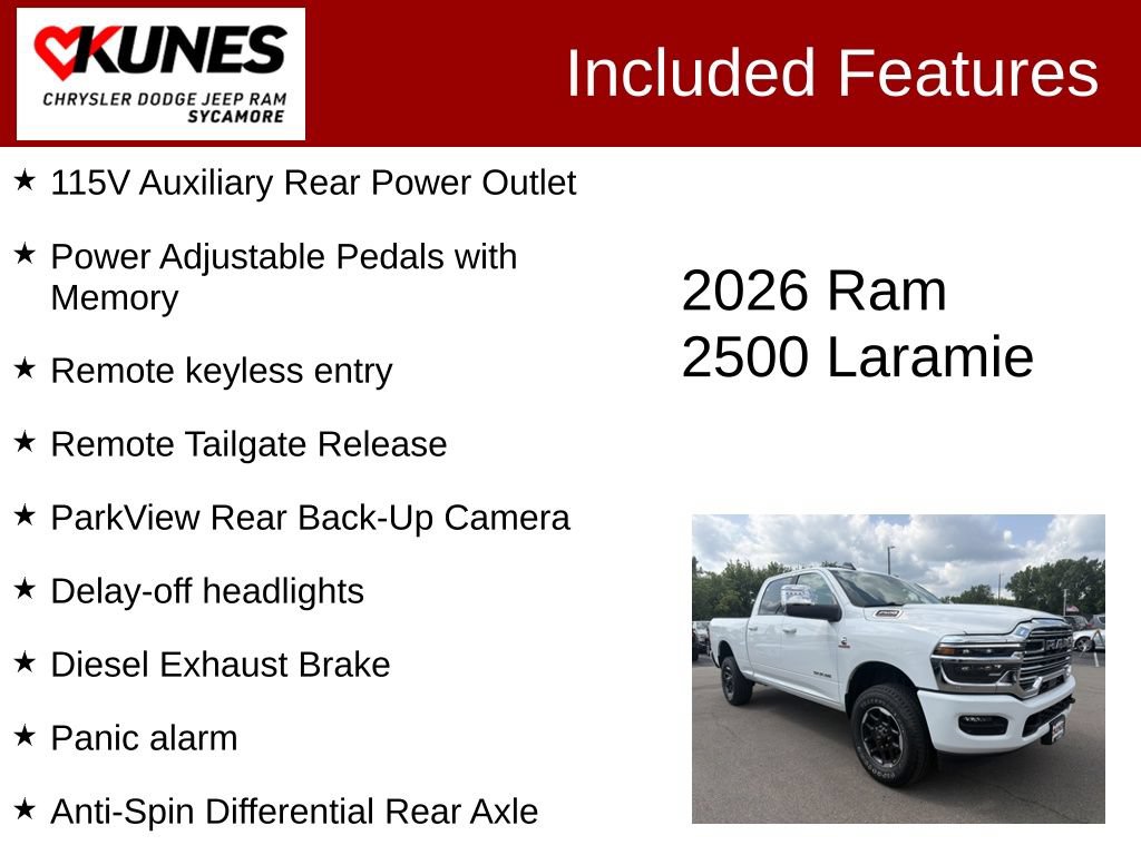 Used 2026 RAM 2500 Laramie AWD/4WD image 4