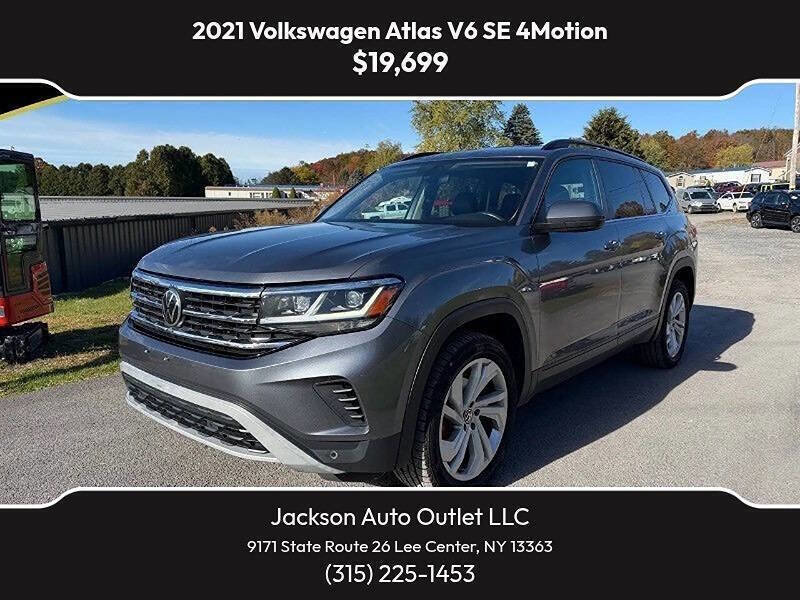 Used 2021 Volkswagen Atlas SE image 1