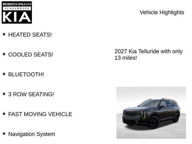 New 2027 Kia Telluride SX X-Line AWD/4WD image 7