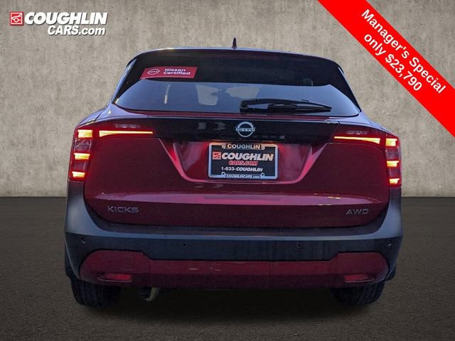 Certified 2025 Nissan Kicks SV image 7