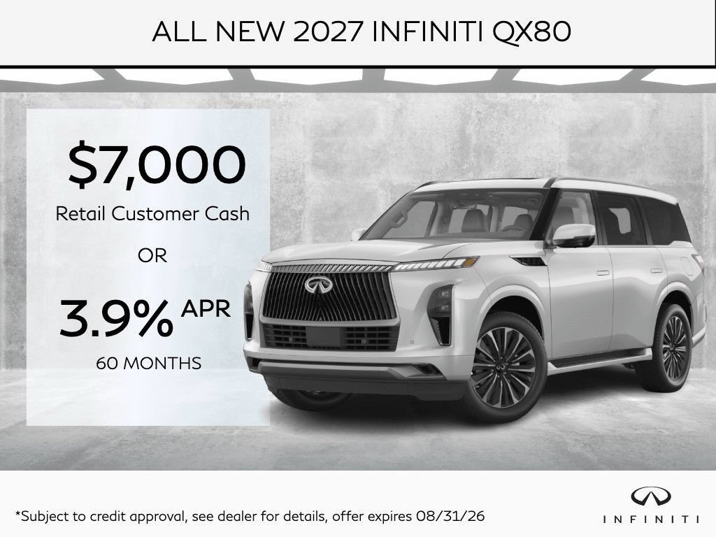 New 2027 INFINITI QX80 Luxe RWD image 2
