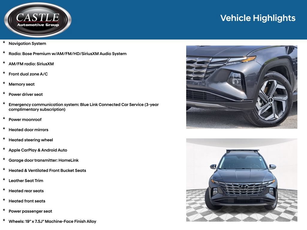 Used 2023 Hyundai Tucson Limited AWD/4WD image 8