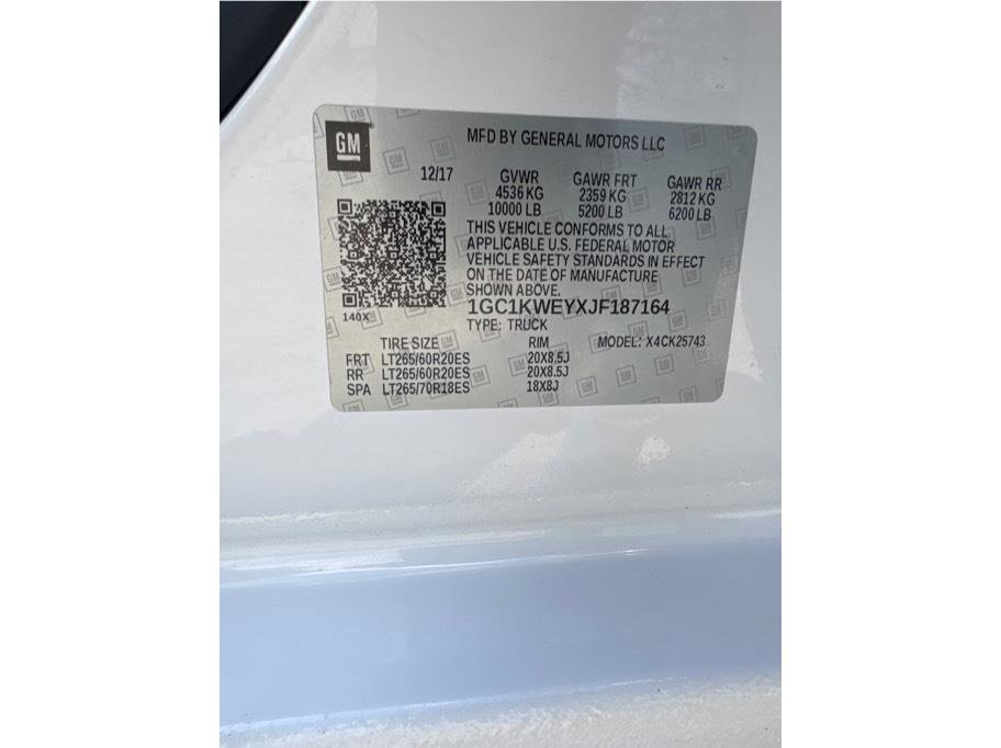 Used 2018 Chevrolet Silverado 2500 LTZ w/ Duramax Plus Package AWD/4WD image 18