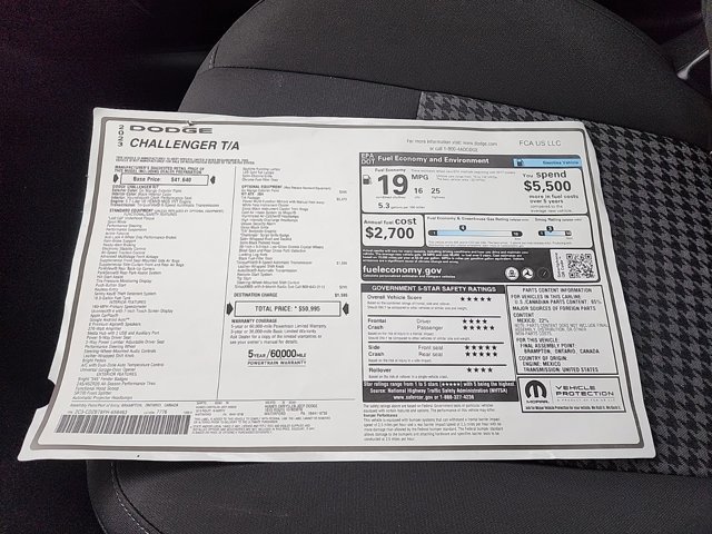 Used 2023 Dodge Challenger R/T w/ T/A Package image 32