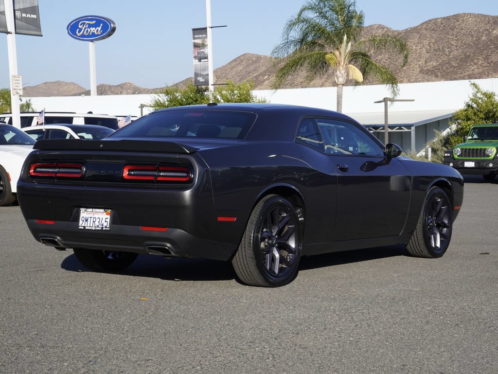 Certified 2023 Dodge Challenger SXT w/ Blacktop Package RWD image 4