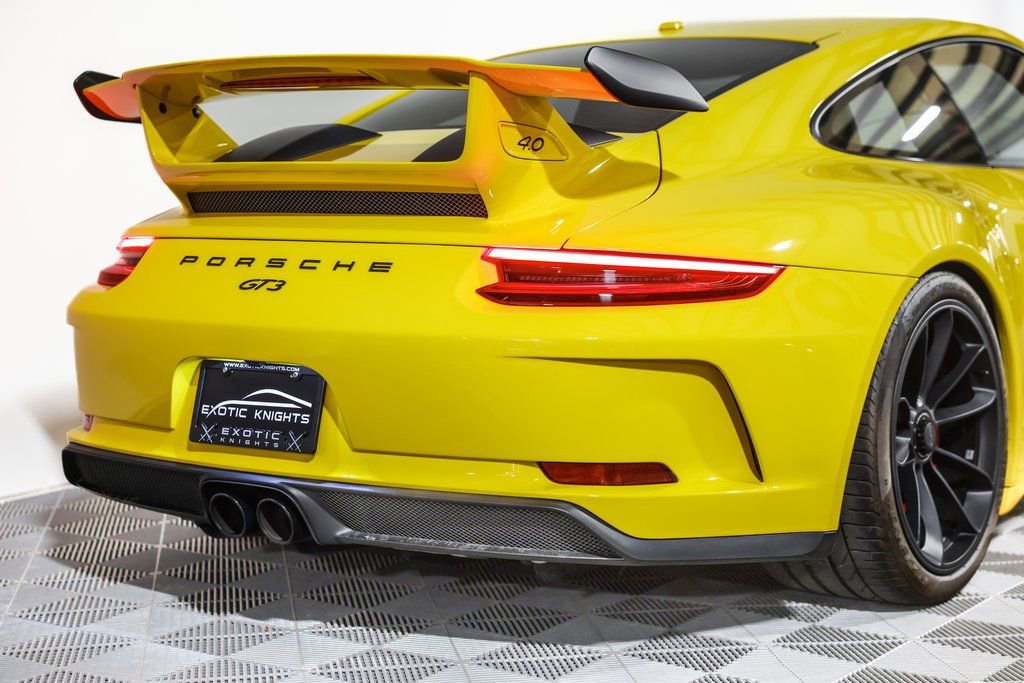 Used 2018 Porsche 911 GT3 w/ Sport Chrono Package image 8