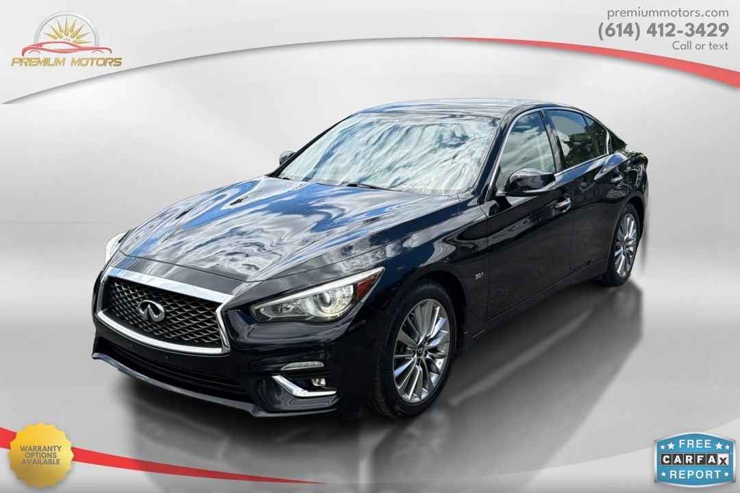 Used 2018 INFINITI Q50 Luxe w/ Essential Package (3.0T Luxe) AWD/4WD image 1