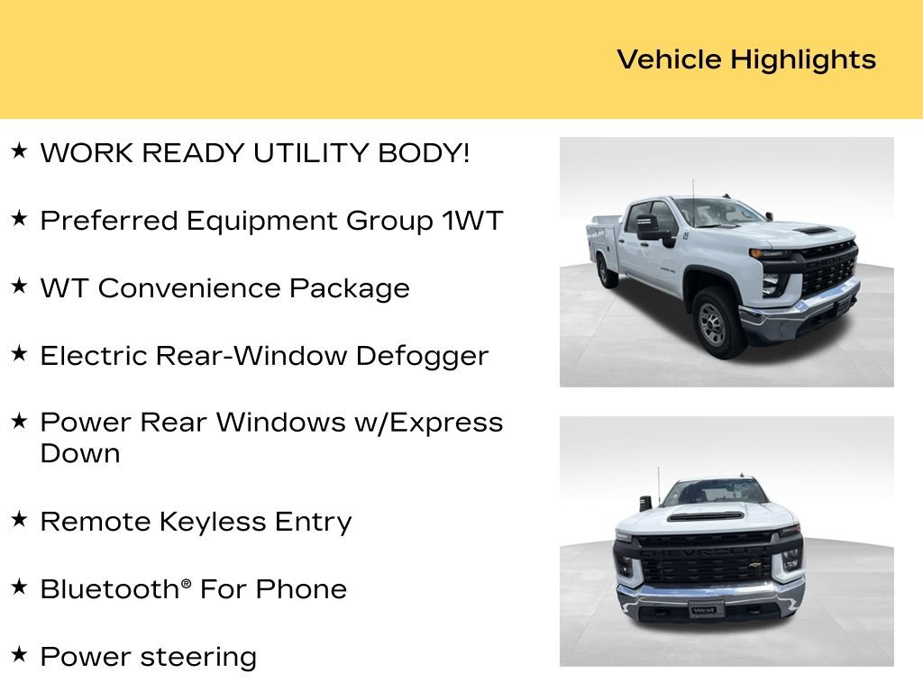Used 2023 Chevrolet Silverado 3500 W/T w/ WT Convenience Package AWD/4WD image 11